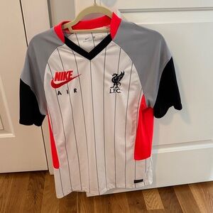 Nike LFC White, Gray, and Black Jersey